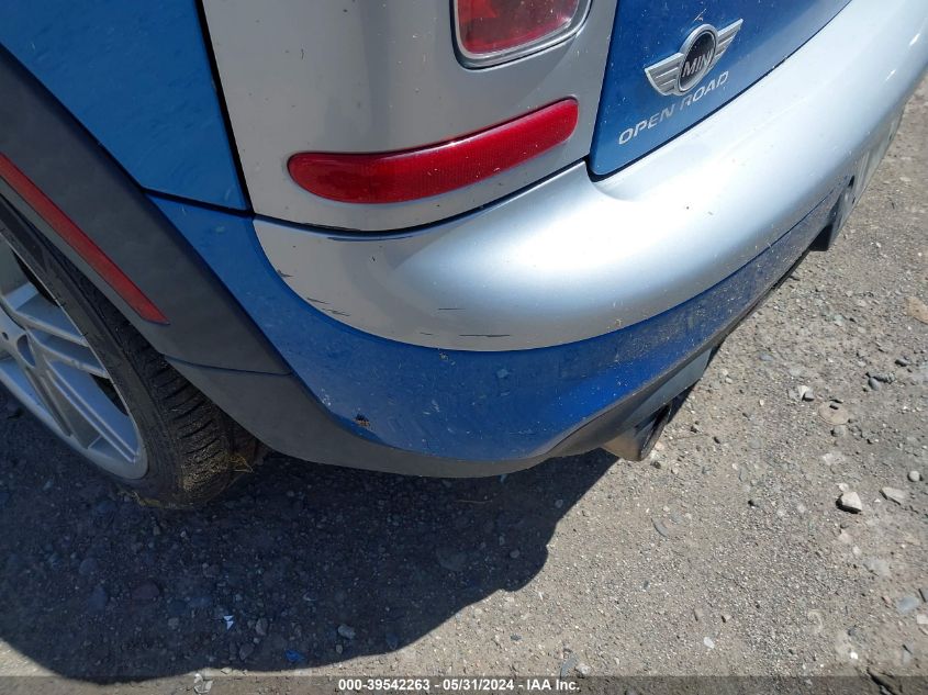 2011 Mini Cooper S Clubman VIN: WMWZG3C58BTY30137 Lot: 39542263