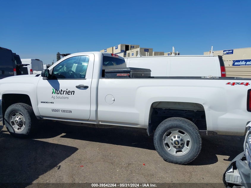 2015 Chevrolet Silverado 2500Hd Wt VIN: 1GC0KUEG0FZ530383 Lot: 39542264