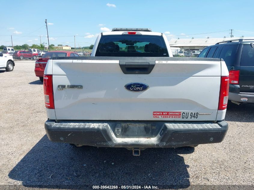 2017 Ford F-150 Xl VIN: 1FTEX1EF5HKE16761 Lot: 39542268