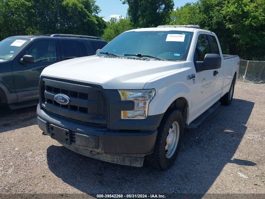 2017 Ford F-150 Xl VIN: 1FTEX1EF5HKE16761 Lot: 39542268