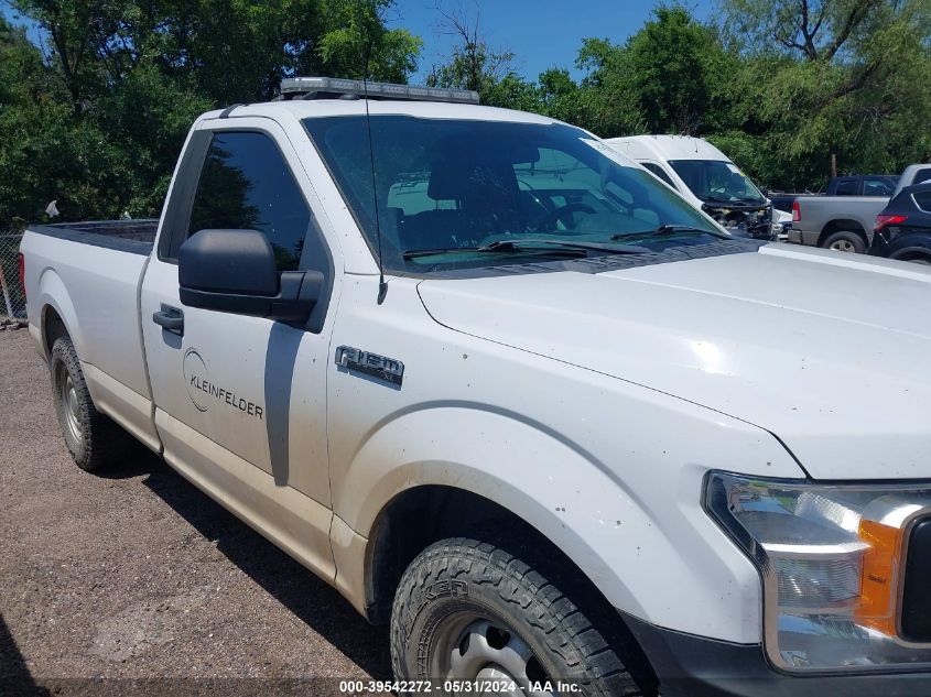 2018 Ford F-150 Xl VIN: 1FTMF1CB5JKD82373 Lot: 39542272