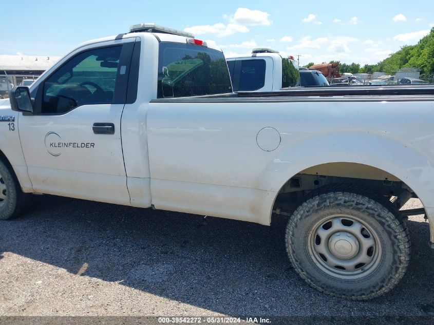 2018 Ford F-150 Xl VIN: 1FTMF1CB5JKD82373 Lot: 39542272