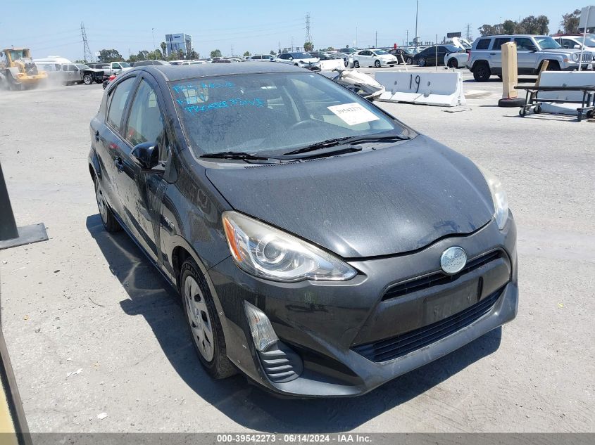 2016 Toyota Prius C Two VIN: JTDKDTB34G1121317 Lot: 39542273