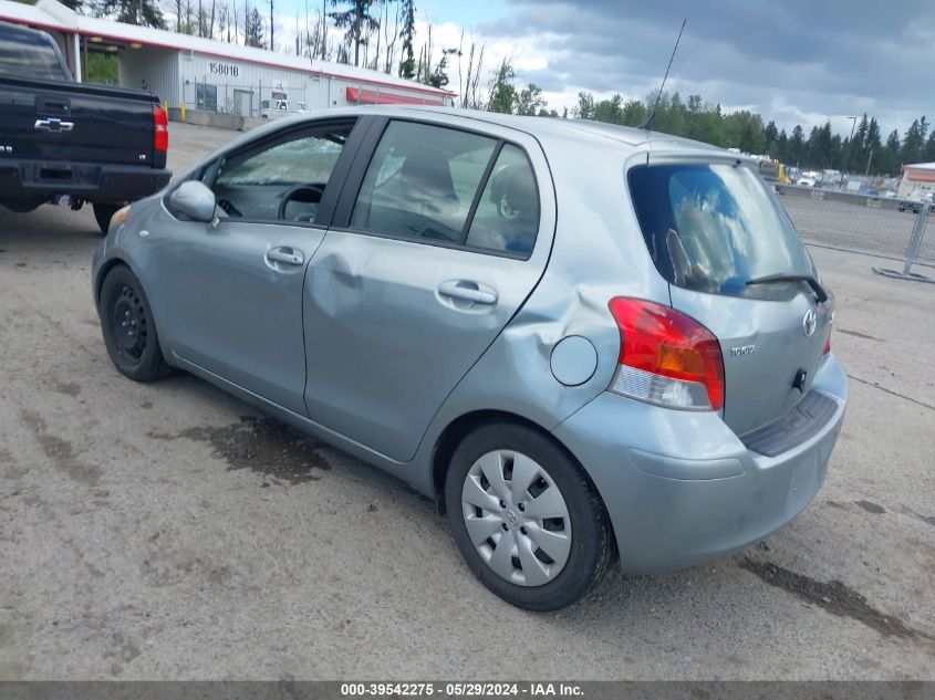 2009 Toyota Yaris VIN: JTDKT903895252156 Lot: 39542275