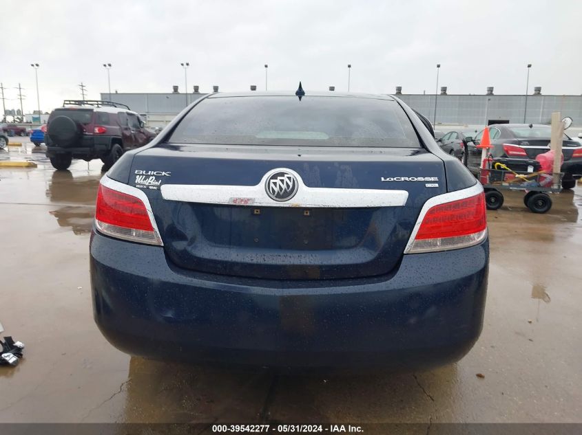 2010 Buick Lacrosse Cxl VIN: 1G4GC5EG4AF123786 Lot: 39542277
