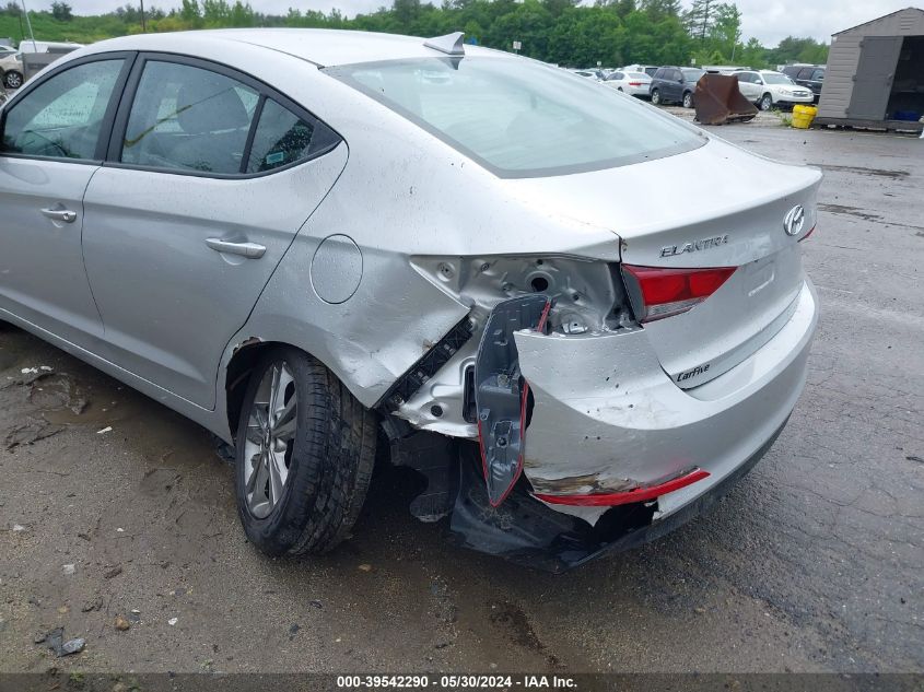 VIN 5NPD84LF9JH317054 2018 Hyundai Elantra, Sel no.6