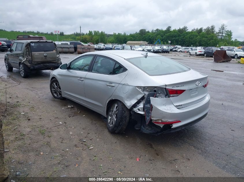 VIN 5NPD84LF9JH317054 2018 Hyundai Elantra, Sel no.3