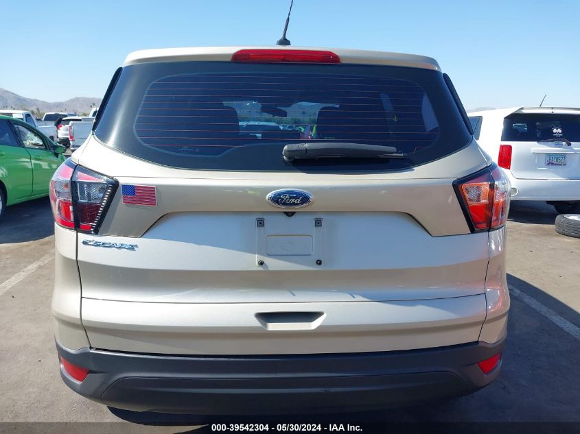 2018 Ford Escape S VIN: 1FMCU0F72JUB84322 Lot: 39542304