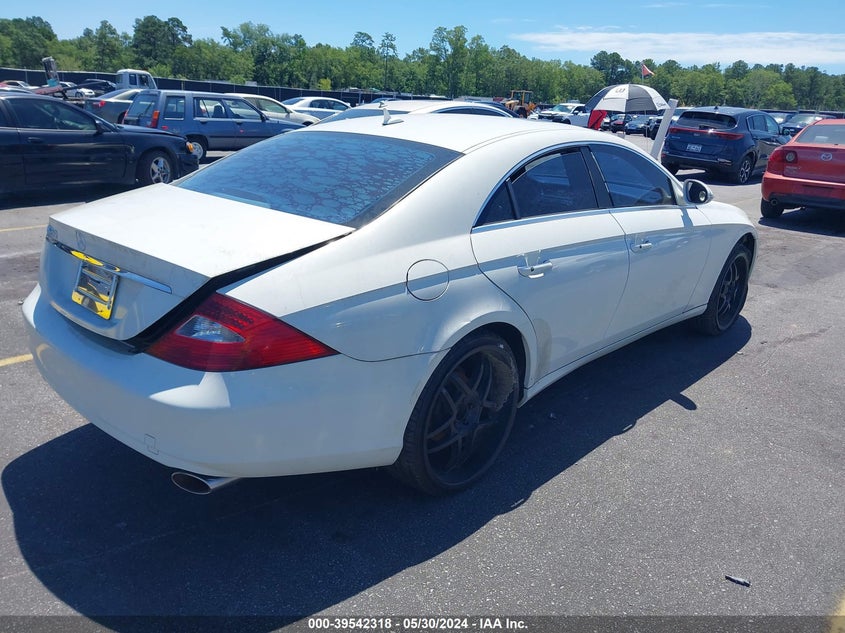 2007 Mercedes-Benz Cls-Class 5.5L VIN: WDDDJ72X67A088595 Lot: 39542318