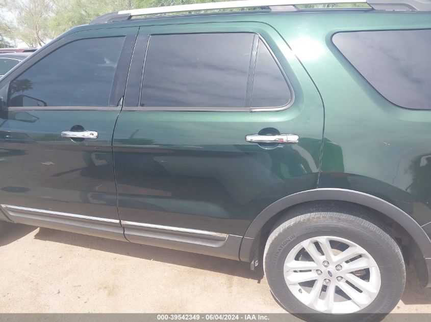 2013 Ford Explorer Xlt VIN: 1FM5K7D85DGA40527 Lot: 39542349