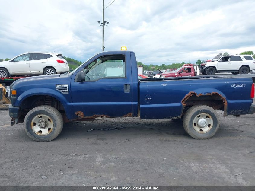 2008 Ford F-250 Xl/Xlt VIN: 1FTNF21578EC93209 Lot: 39542364