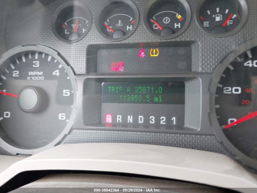 2008 Ford F-250 Xl/Xlt VIN: 1FTNF21578EC93209 Lot: 39542364