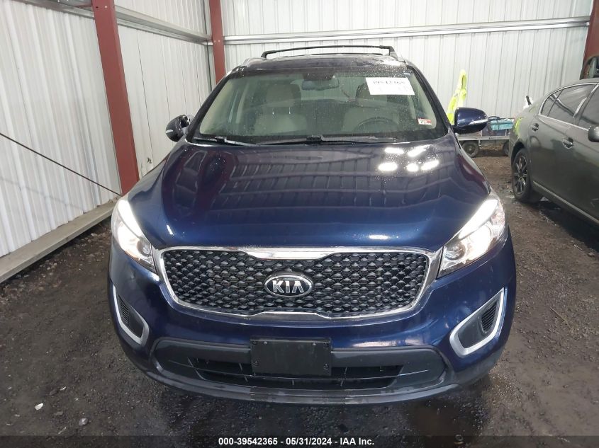 2018 Kia Sorento 2.4L Lx VIN: 5XYPG4A31JG427662 Lot: 39542365