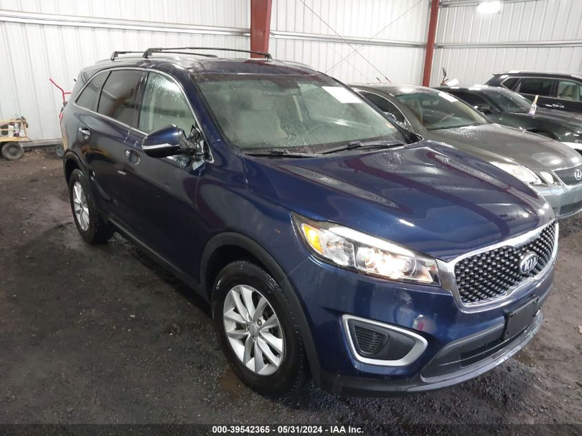 2018 Kia Sorento 2.4L Lx VIN: 5XYPG4A31JG427662 Lot: 39542365