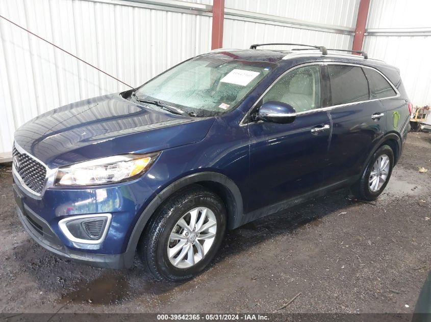 2018 Kia Sorento 2.4L Lx VIN: 5XYPG4A31JG427662 Lot: 39542365