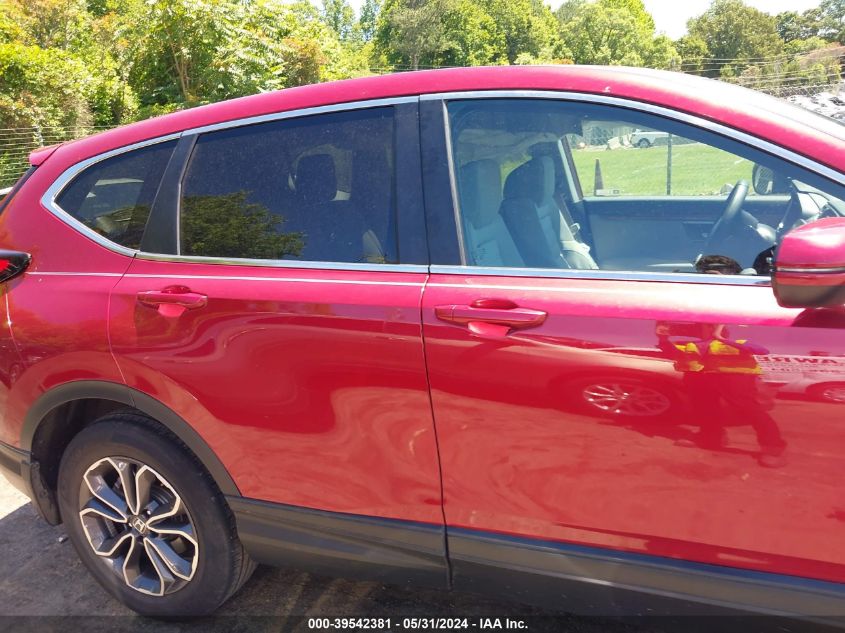 2021 Honda Cr-V Awd Ex VIN: 2HKRW2H58MH661950 Lot: 39542381