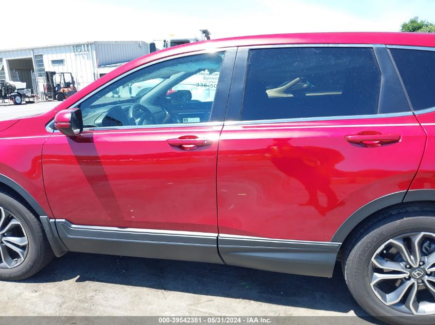 2021 Honda Cr-V Awd Ex VIN: 2HKRW2H58MH661950 Lot: 39542381