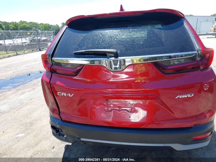 2021 Honda Cr-V Awd Ex VIN: 2HKRW2H58MH661950 Lot: 39542381