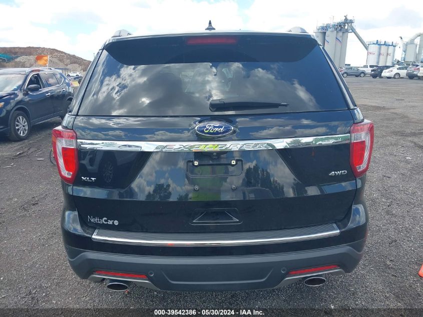 2018 Ford Explorer Xlt VIN: 1FM5K8D89JGC11202 Lot: 39542386