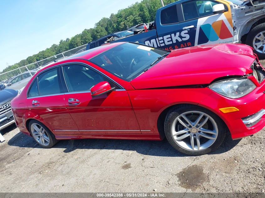 2014 Mercedes-Benz C 250 Luxury/Sport VIN: WDDGF4HB4EA962514 Lot: 39542388