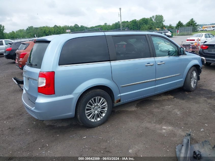 2013 Chrysler Town & Country Touring-L VIN: 2C4RC1CG6DR566222 Lot: 39542389