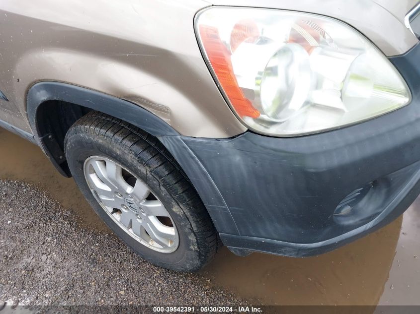 2005 Honda Cr-V Ex VIN: SHSRD78835U340730 Lot: 39542391