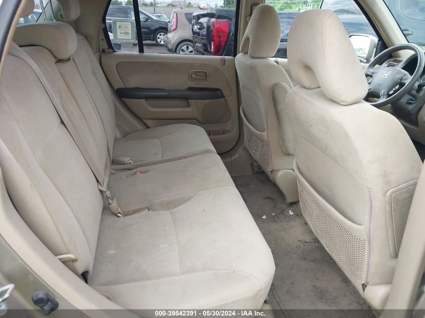 2005 Honda Cr-V Ex VIN: SHSRD78835U340730 Lot: 39542391