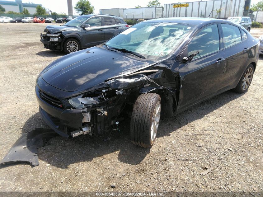 2013 Dodge Dart Sxt VIN: 1C3CDFBA1DD291864 Lot: 39542397