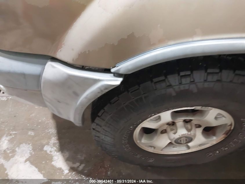 2001 Nissan Xterra Xe-V6 VIN: 5N1ED28T71C572683 Lot: 39542401