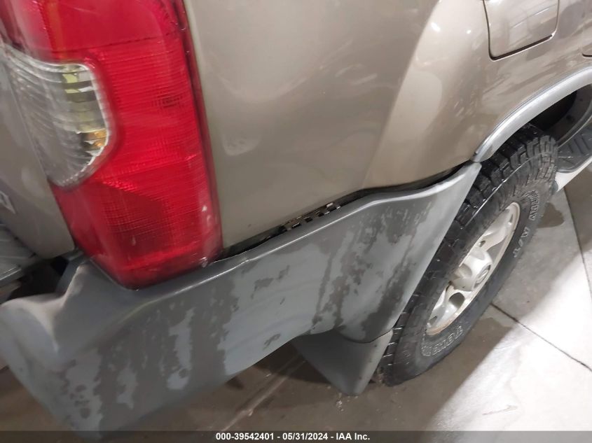2001 Nissan Xterra Xe-V6 VIN: 5N1ED28T71C572683 Lot: 39542401