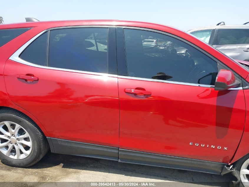2020 Chevrolet Equinox Fwd Lt 1.5L Turbo VIN: 3GNAXKEV3LS569302 Lot: 39542413