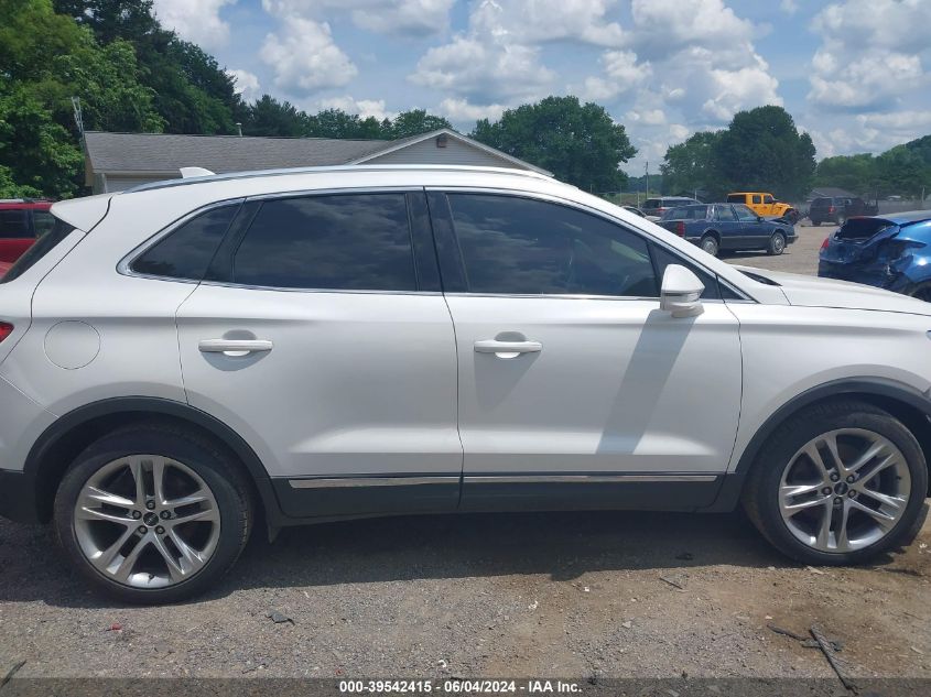 2017 Lincoln Mkc Reserve VIN: 5LMCJ3D98HUL12522 Lot: 39542415