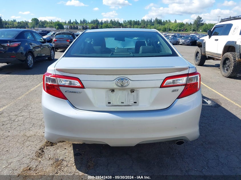 2013 Toyota Camry Se VIN: 4T1BF1FK4DU261552 Lot: 39542438