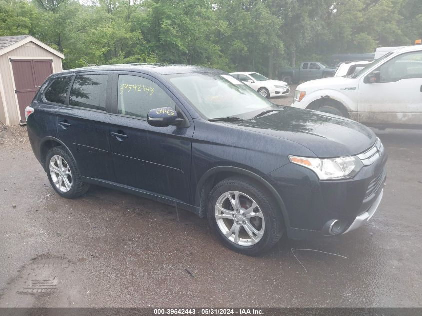 2015 Mitsubishi Outlander Se VIN: JA4AZ3A33FZ011691 Lot: 39542443