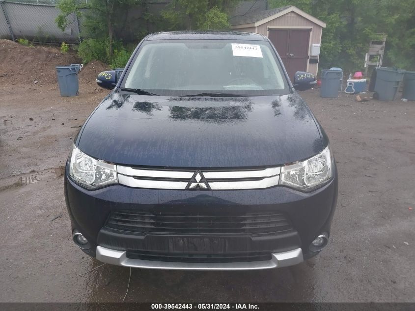 2015 Mitsubishi Outlander Se VIN: JA4AZ3A33FZ011691 Lot: 39542443