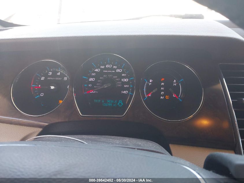 2011 Ford Taurus Sel VIN: 1FAHP2EW6BG176607 Lot: 39542452