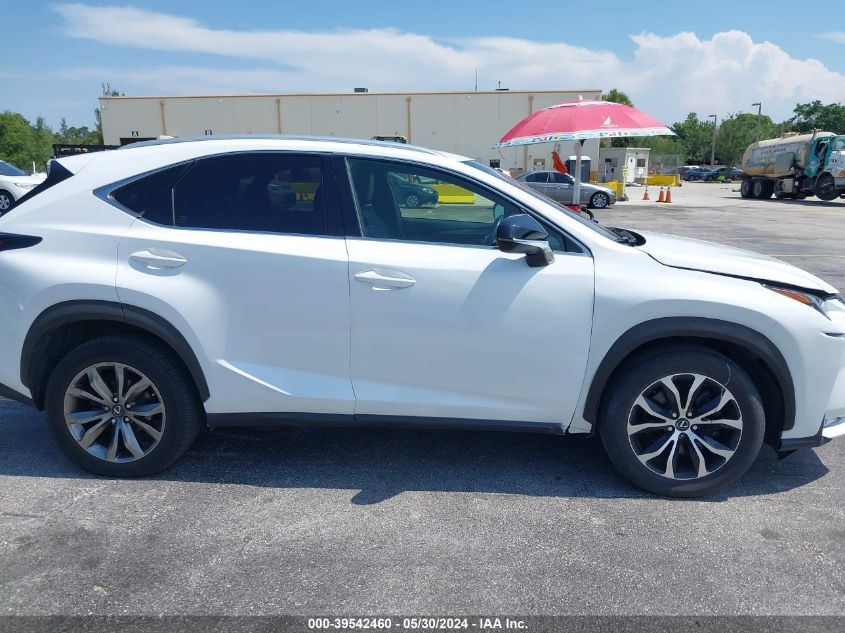 2017 Lexus Nx 200T F Sport VIN: JTJYARBZ7H2059317 Lot: 39542460