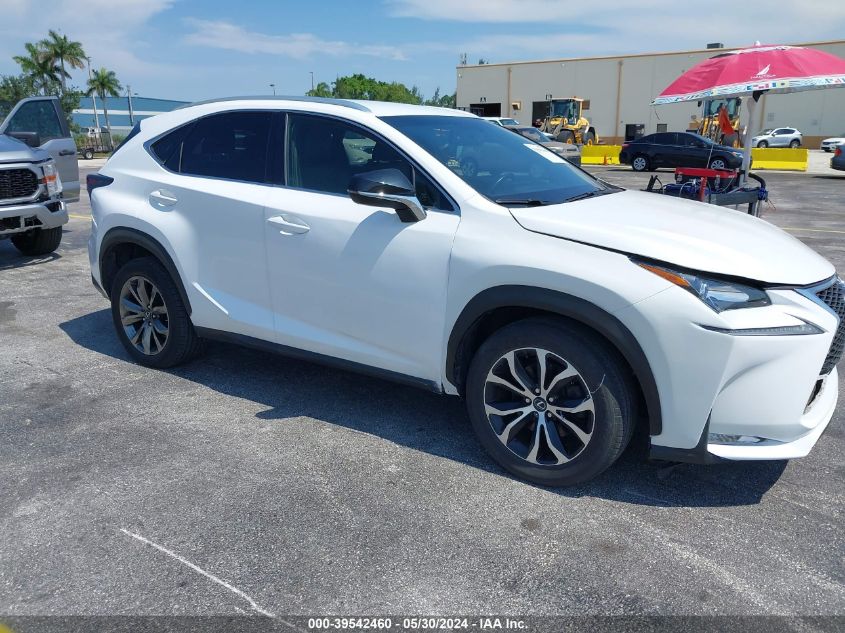 2017 Lexus Nx 200T F Sport VIN: JTJYARBZ7H2059317 Lot: 39542460