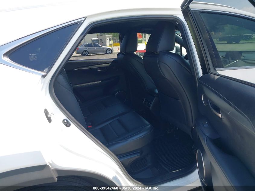 2017 Lexus Nx 200T F Sport VIN: JTJYARBZ7H2059317 Lot: 39542460