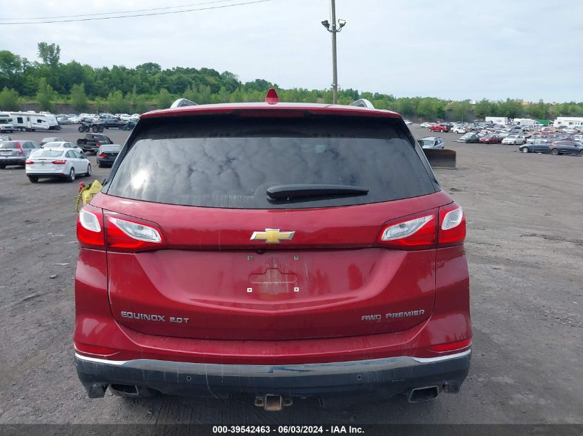 2019 Chevrolet Equinox Premier VIN: 2GNAXYEX4K6295156 Lot: 39542463