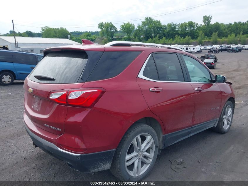 2019 Chevrolet Equinox Premier VIN: 2GNAXYEX4K6295156 Lot: 39542463