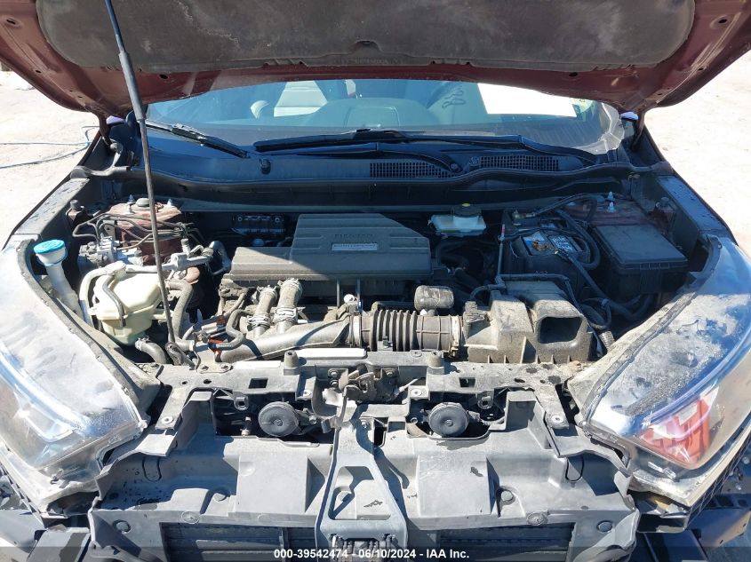 2019 Honda Cr-V Ex-L VIN: 2HKRW2H85KH616908 Lot: 39542474