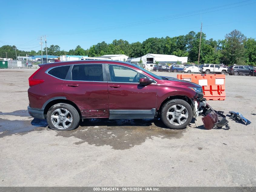 2019 Honda Cr-V Ex-L VIN: 2HKRW2H85KH616908 Lot: 39542474