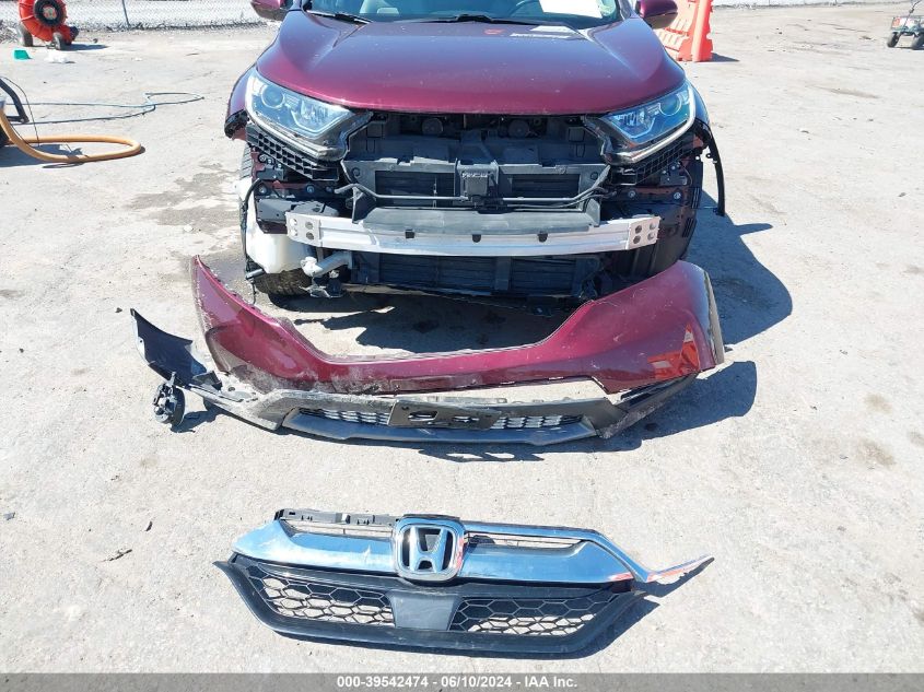 2019 Honda Cr-V Ex-L VIN: 2HKRW2H85KH616908 Lot: 39542474