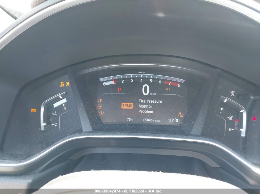 2019 Honda Cr-V Ex-L VIN: 2HKRW2H85KH616908 Lot: 39542474