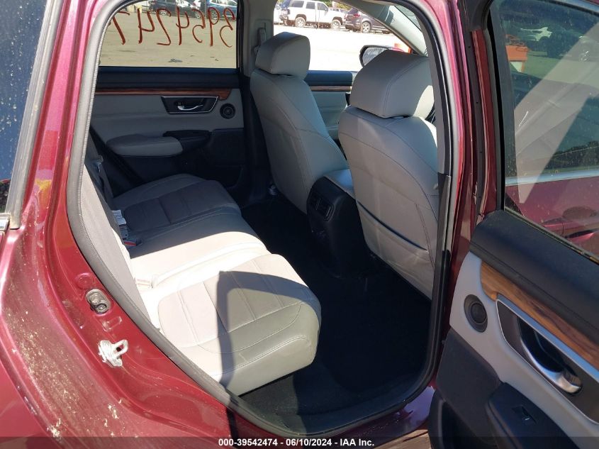 2019 Honda Cr-V Ex-L VIN: 2HKRW2H85KH616908 Lot: 39542474