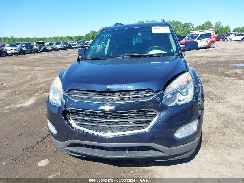 2016 Chevrolet Equinox Lt VIN: 2GNALCEK7G1111139 Lot: 39542475