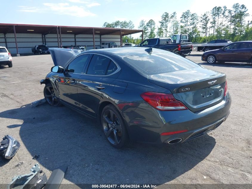 KMTG34LE2LU058176 2020 Genesis G70 3.3T Rwd