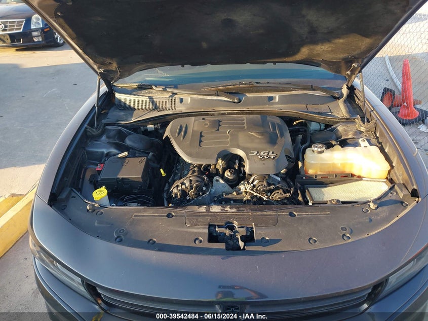 2016 Dodge Charger Sxt VIN: 2C3CDXHG9GH215754 Lot: 39542484