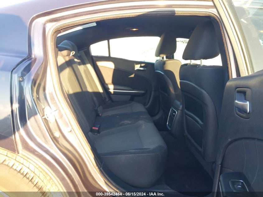 2016 Dodge Charger Sxt VIN: 2C3CDXHG9GH215754 Lot: 39542484